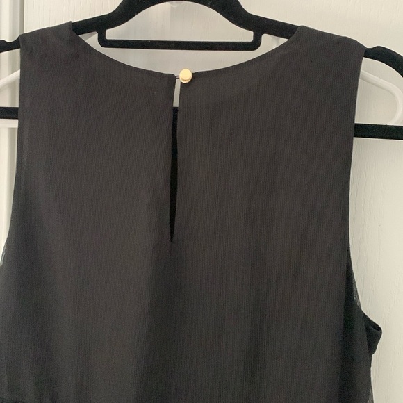 Marie‎ Oliver Sheer Lined Maxi Dress size S classic casual elegant loose - Picture 3 of 12